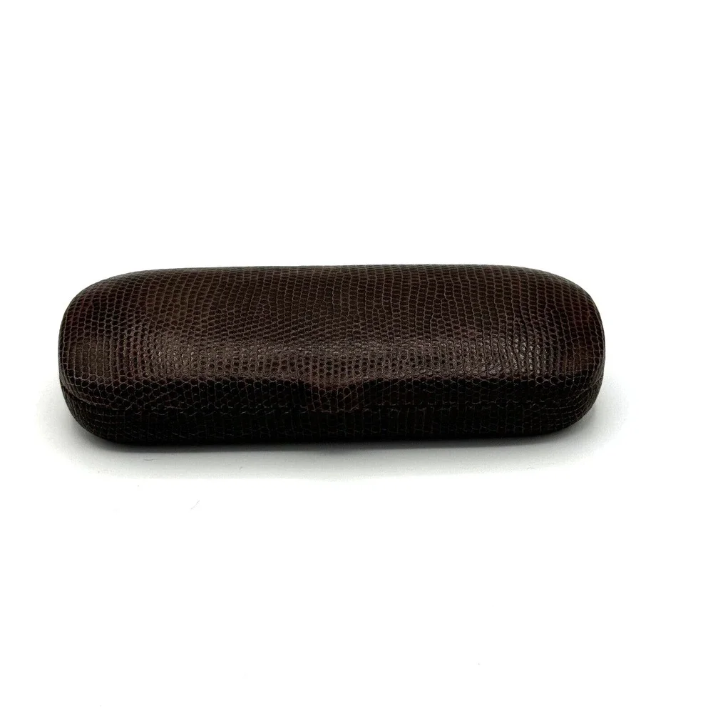 Safilo‎ Team 4157 OF24 140 Brown Wood Look Eyeglass Frames ONLY Italy with Case